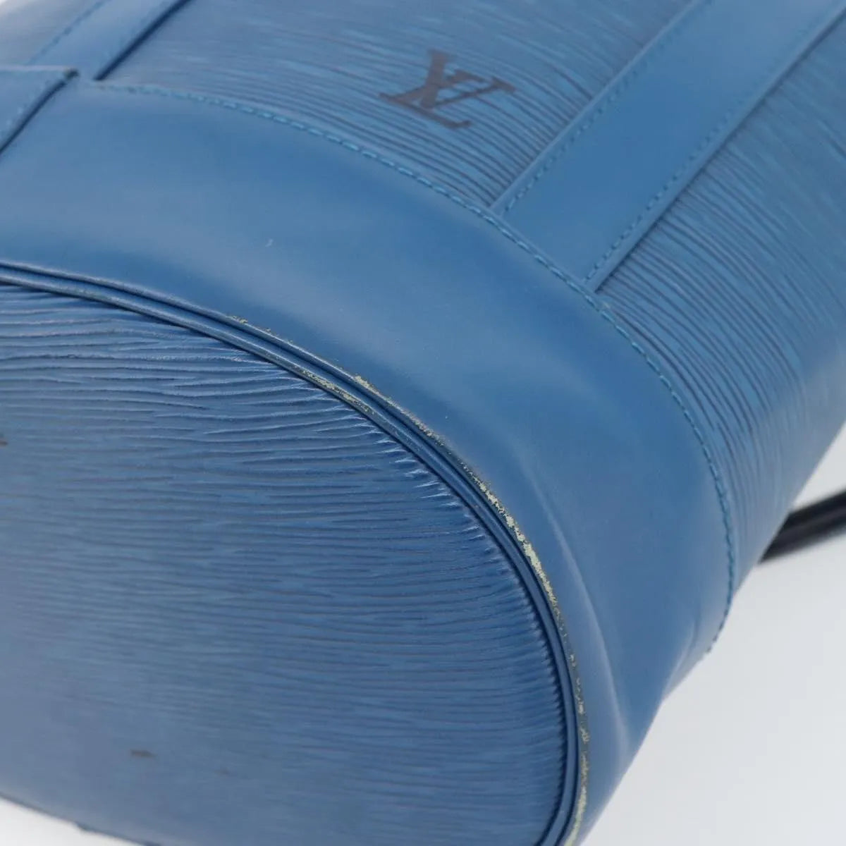 Louis Vuitton Randonnee Epi Leather Blue Leather Shoulder Bag Bag (Pre-Owned)