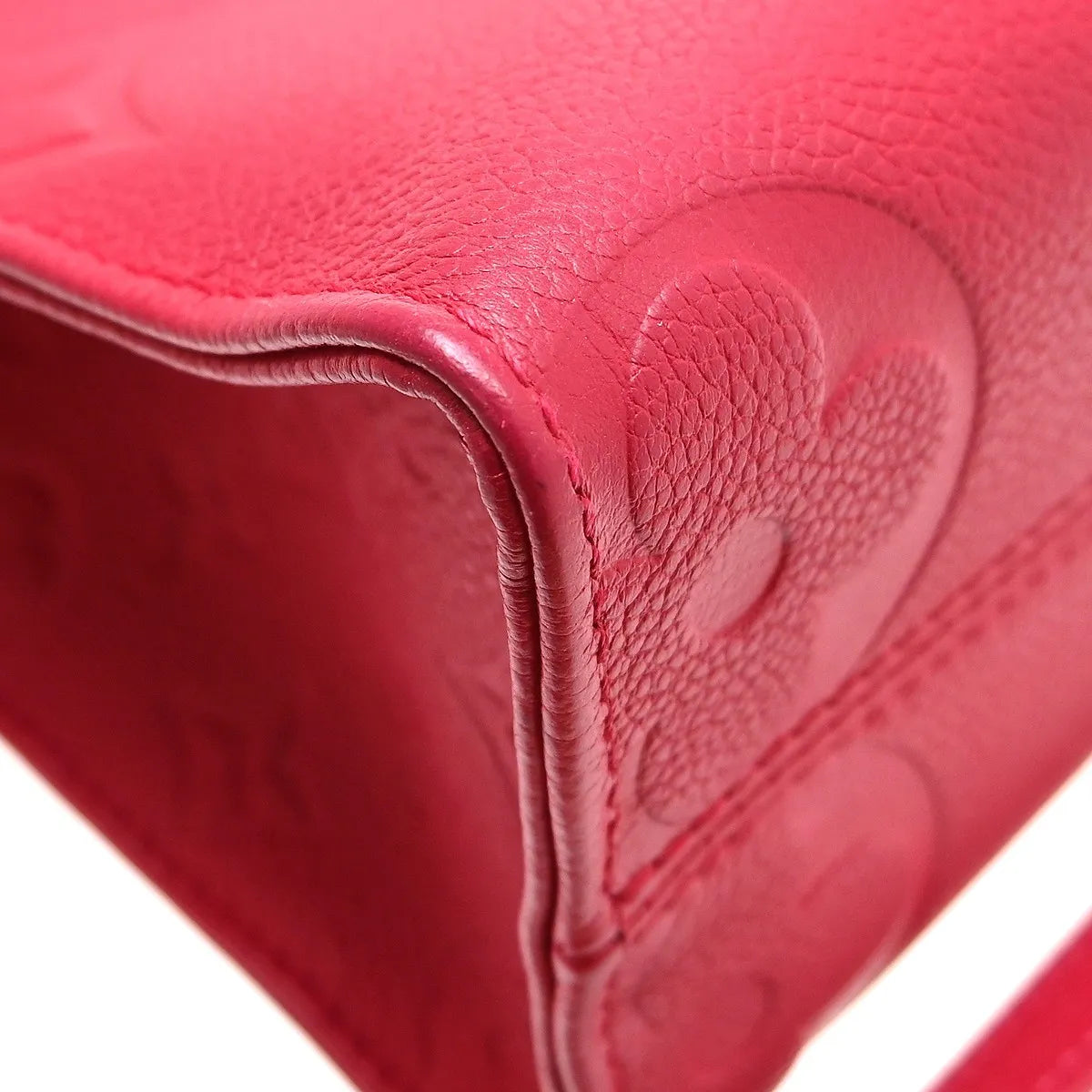 Louis Vuitton Onthego Monogram Empreinte Pink Leather Tote Bag Bag (Pre-Owned)