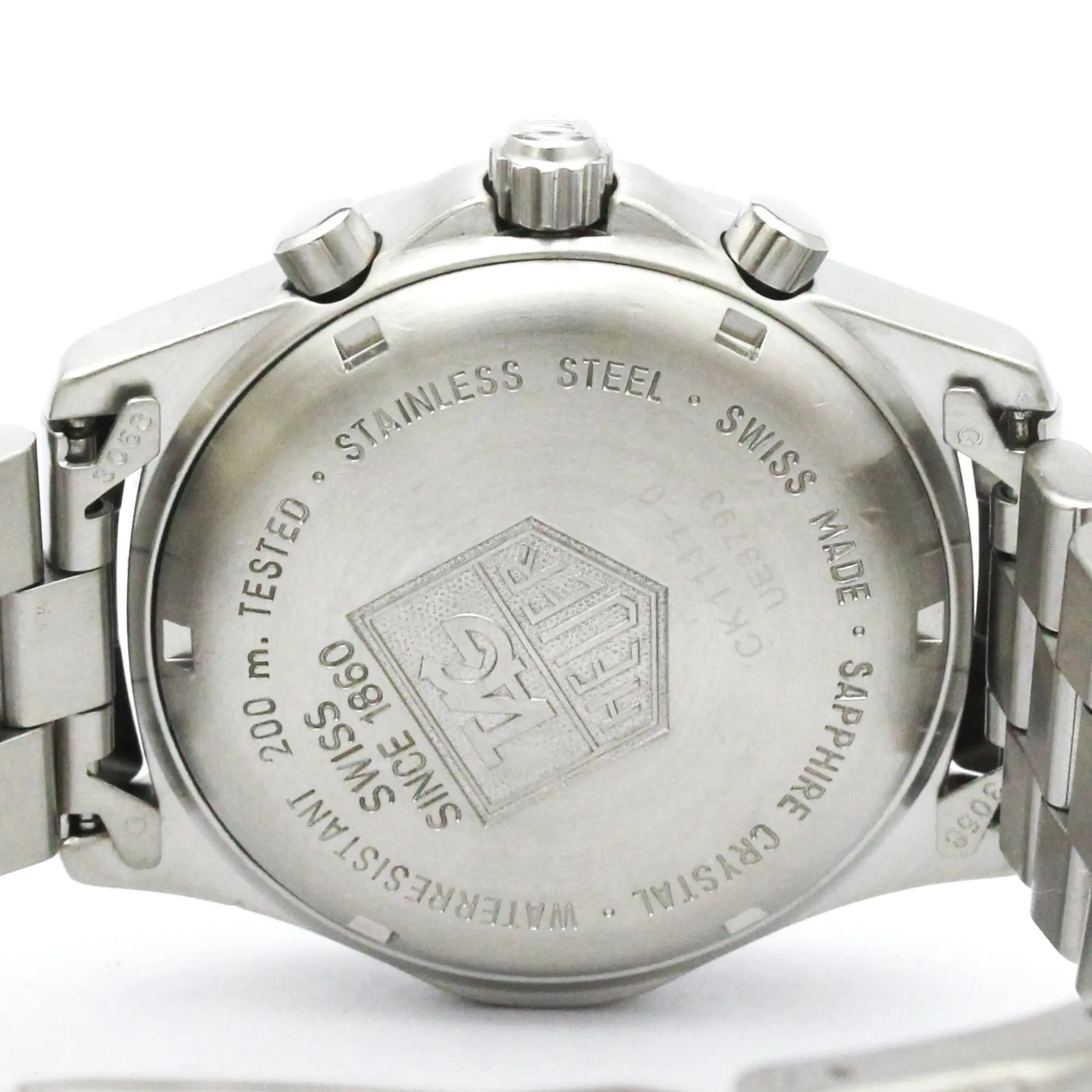 Tag Heuer 2000 Professional Chronometer 200M Quartz Stainless Steel Watch (Pre-Owned)
