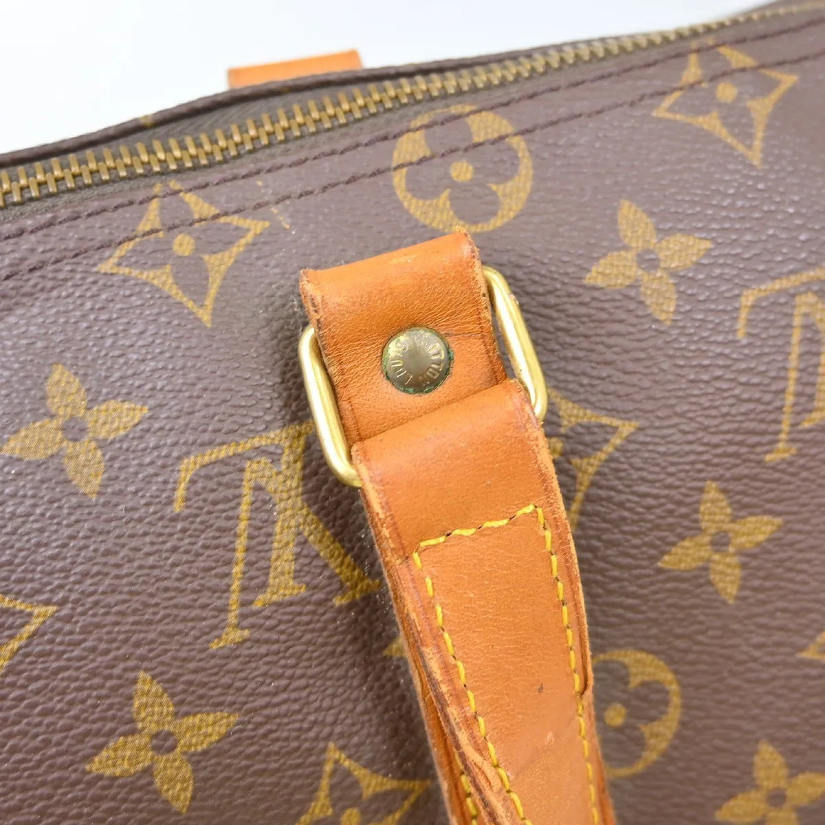 Louis Vuitton Flanerie Monogram Canvas Brown Canvas Travel Bag Bag (Pre-Owned)