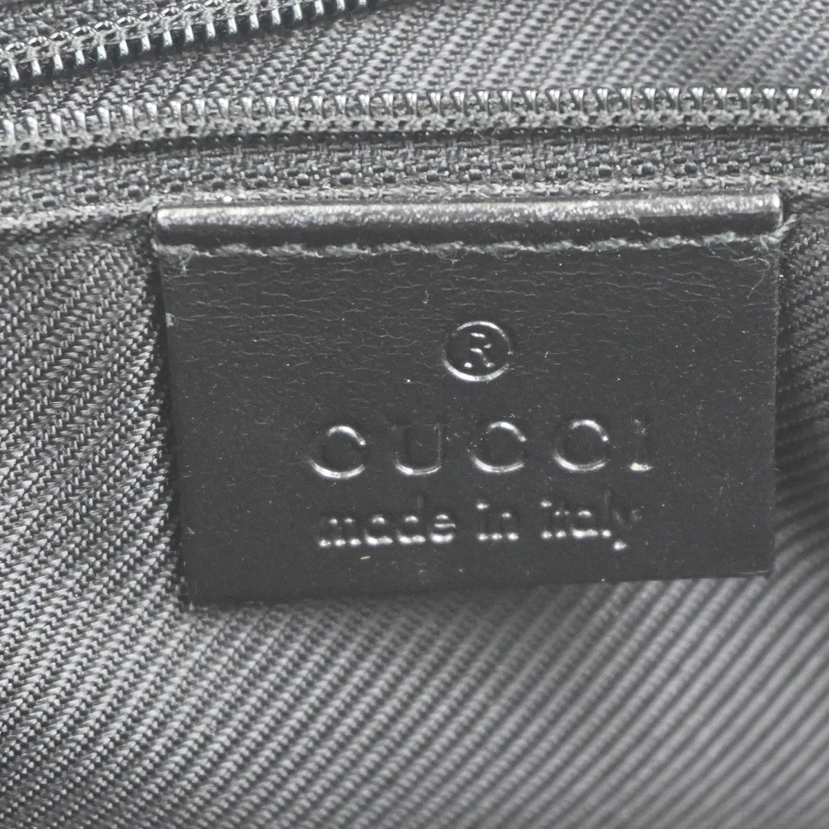Gucci Jackie Tote Gg Canvas Black Canvas Handbag (Pre-Owned)