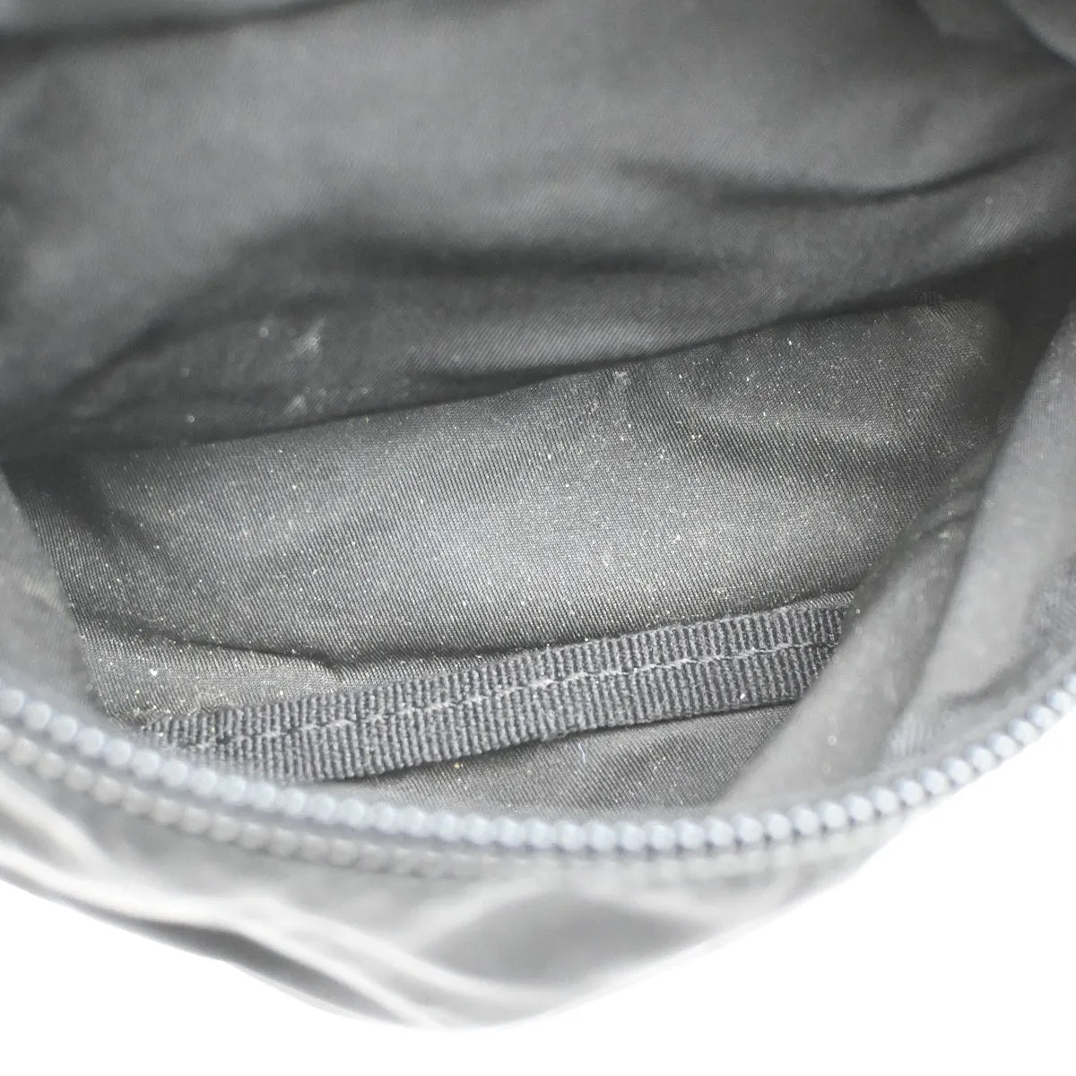 Prada Double Front Pocket Tessuto Black Nylon Backpack Bag (Pre-Owned)