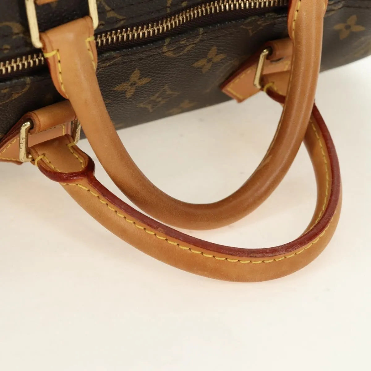 Louis Vuitton Speedy Monogram Canvas Brown Canvas Handbag (Pre-Owned)