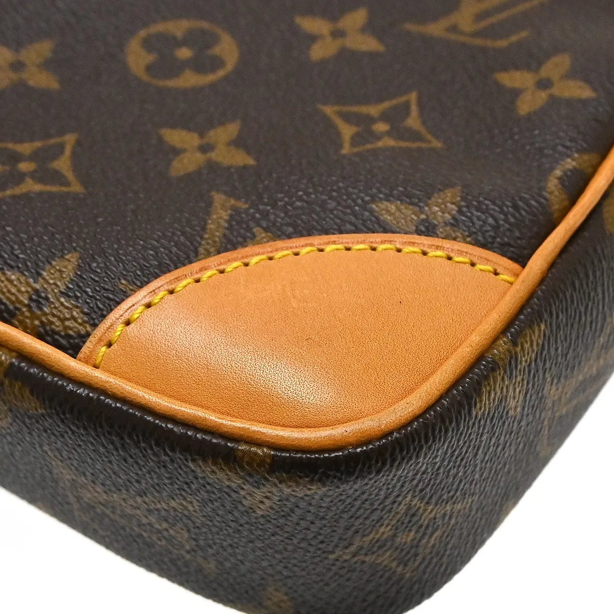 Louis Vuitton Danube Monogram Brown Canvas Shoulder Bag Bag (Pre-Owned)