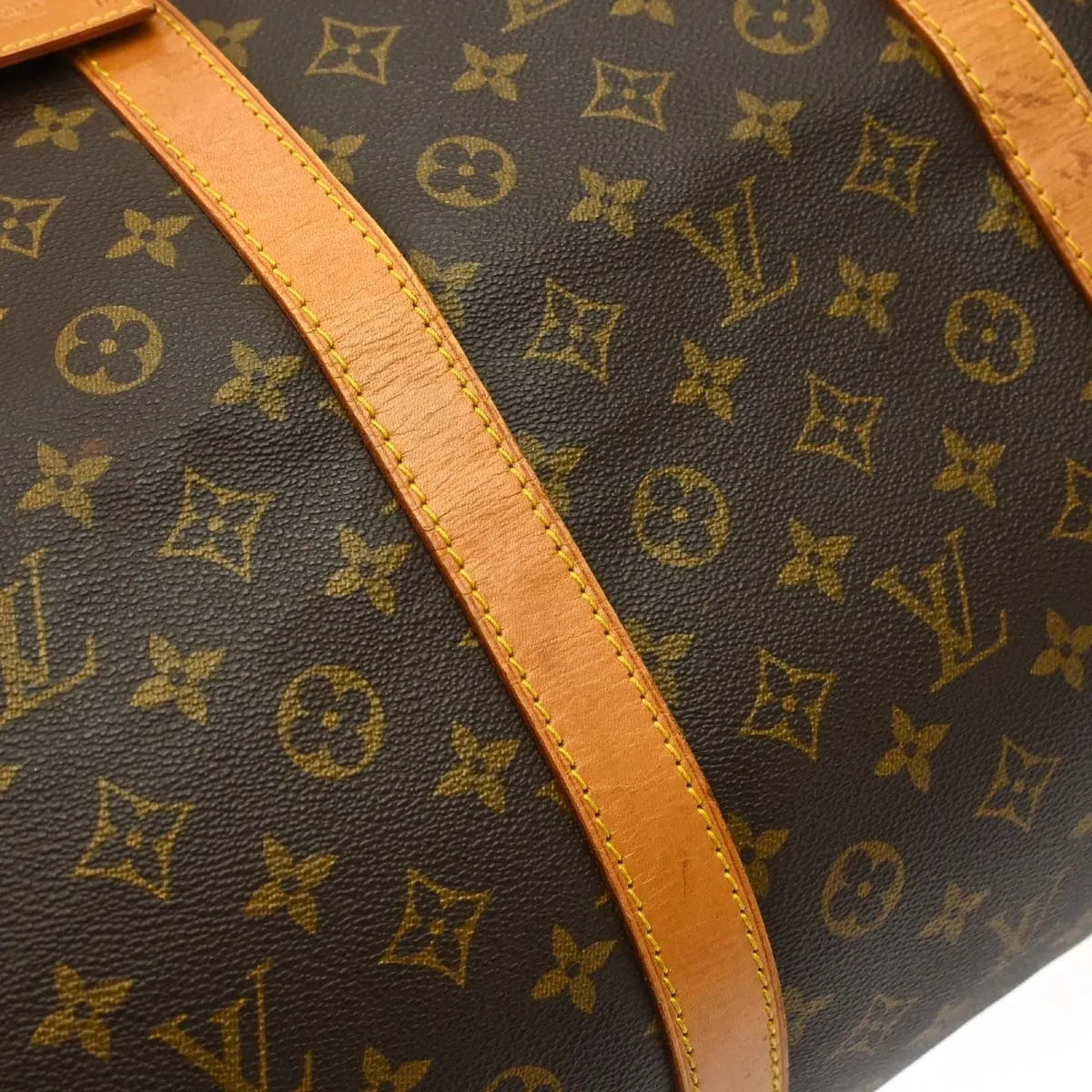 Louis Vuitton Keepall Monogram Canvas Brown Canvas Travel Bag Bag (Pre-Owned)
