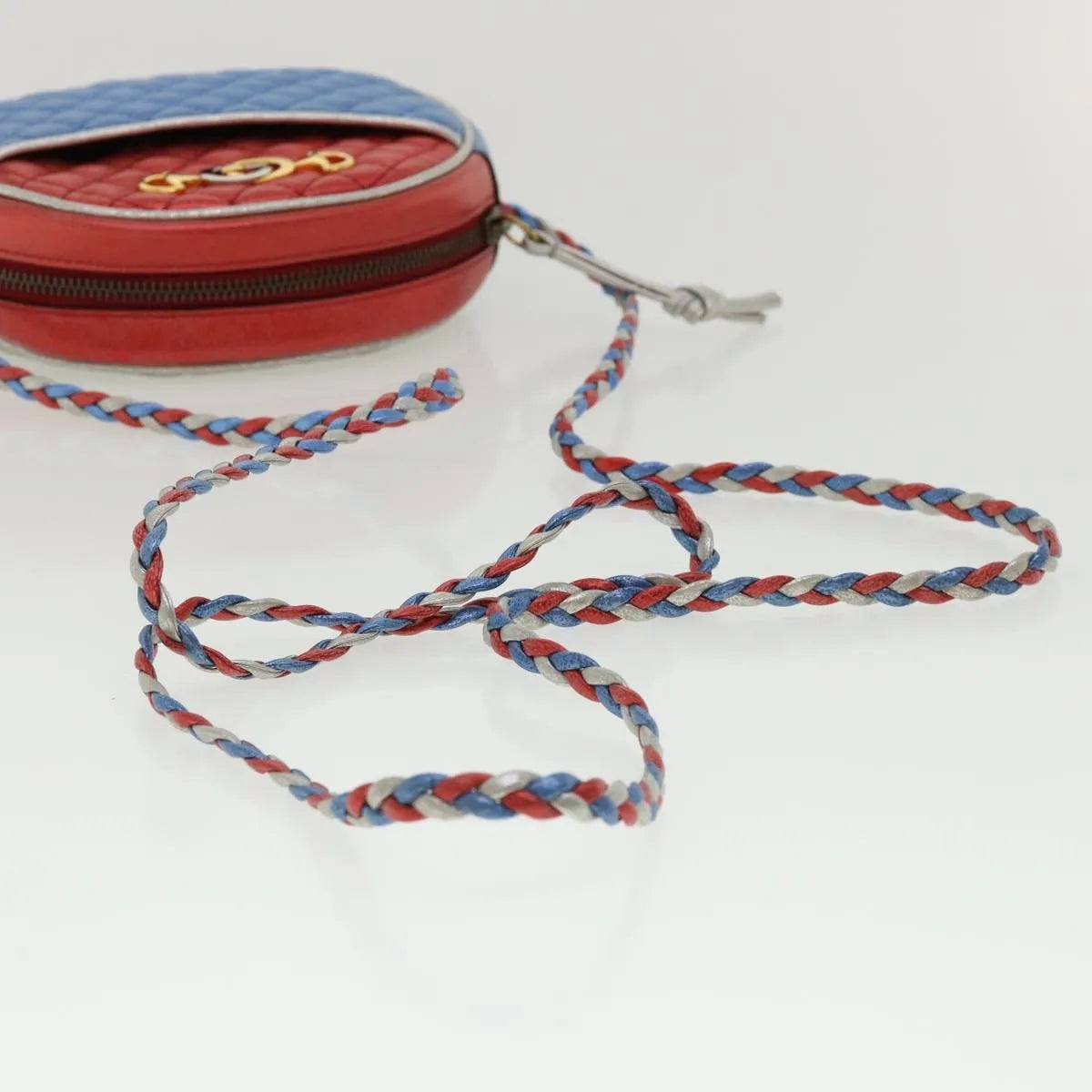 Gucci Trapuntata Camera Lambskin Multicolour Leather Shoulder Bag Bag (Pre-Owned)