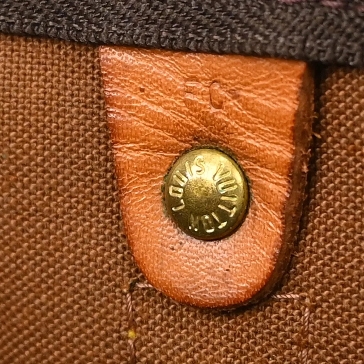 Louis Vuitton Keepall Canvas Brown Canvas Travel Bag Bag (Pre-Owned)