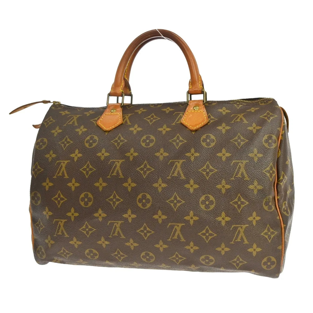 Louis Vuitton Speedy Monogram Canvas Brown Canvas Handbag (Pre-Owned)