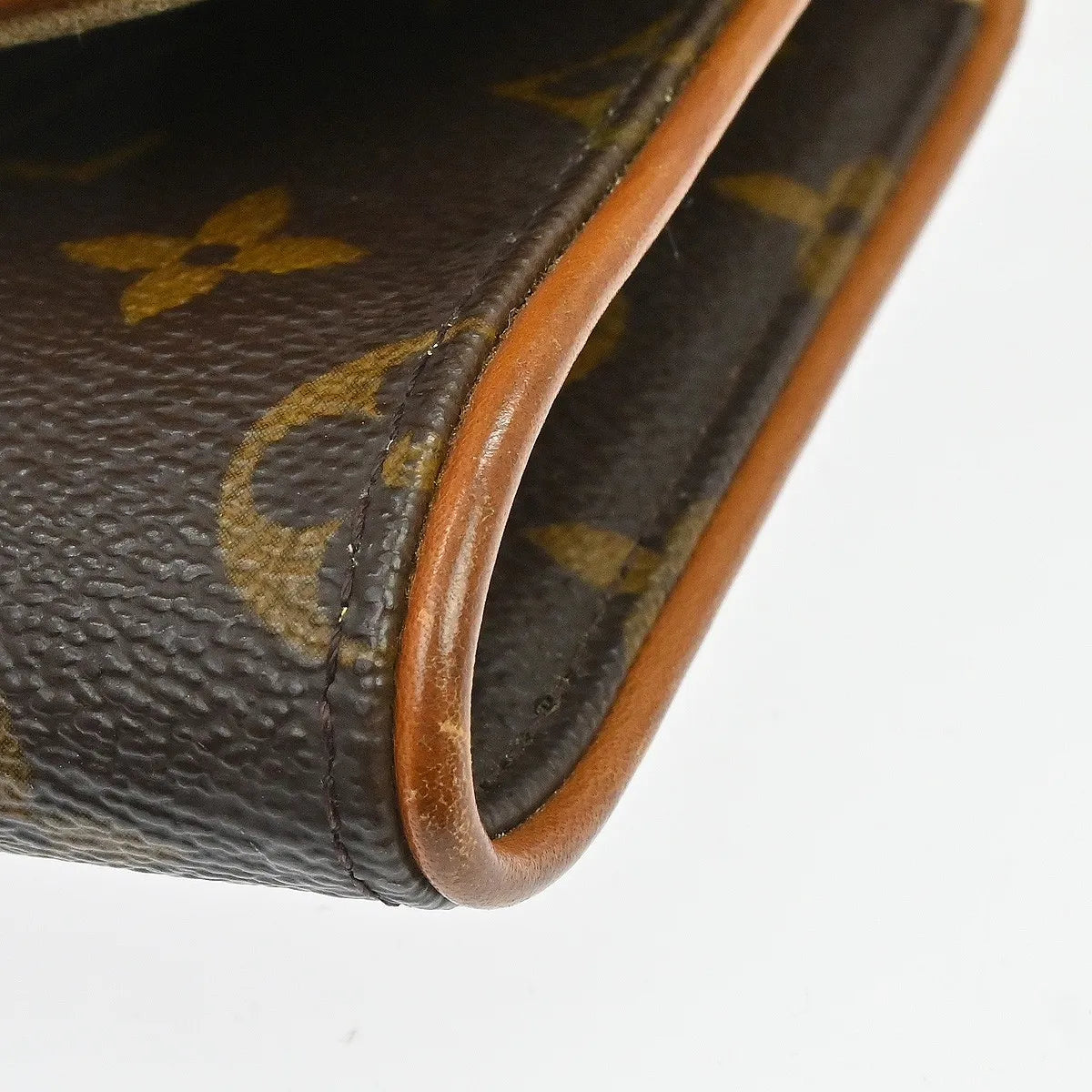 Louis Vuitton Twin Monogram Canvas Brown Canvas Clutche & Pouche Bag (Pre-Owned)