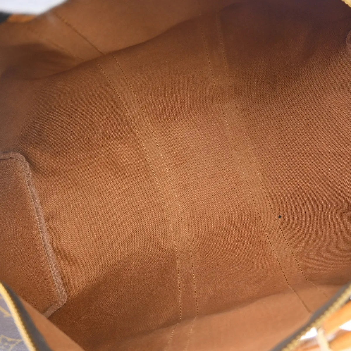 Louis Vuitton Keepall Monogram Canvas Brown Canvas Travel Bag Bag (Pre-Owned)