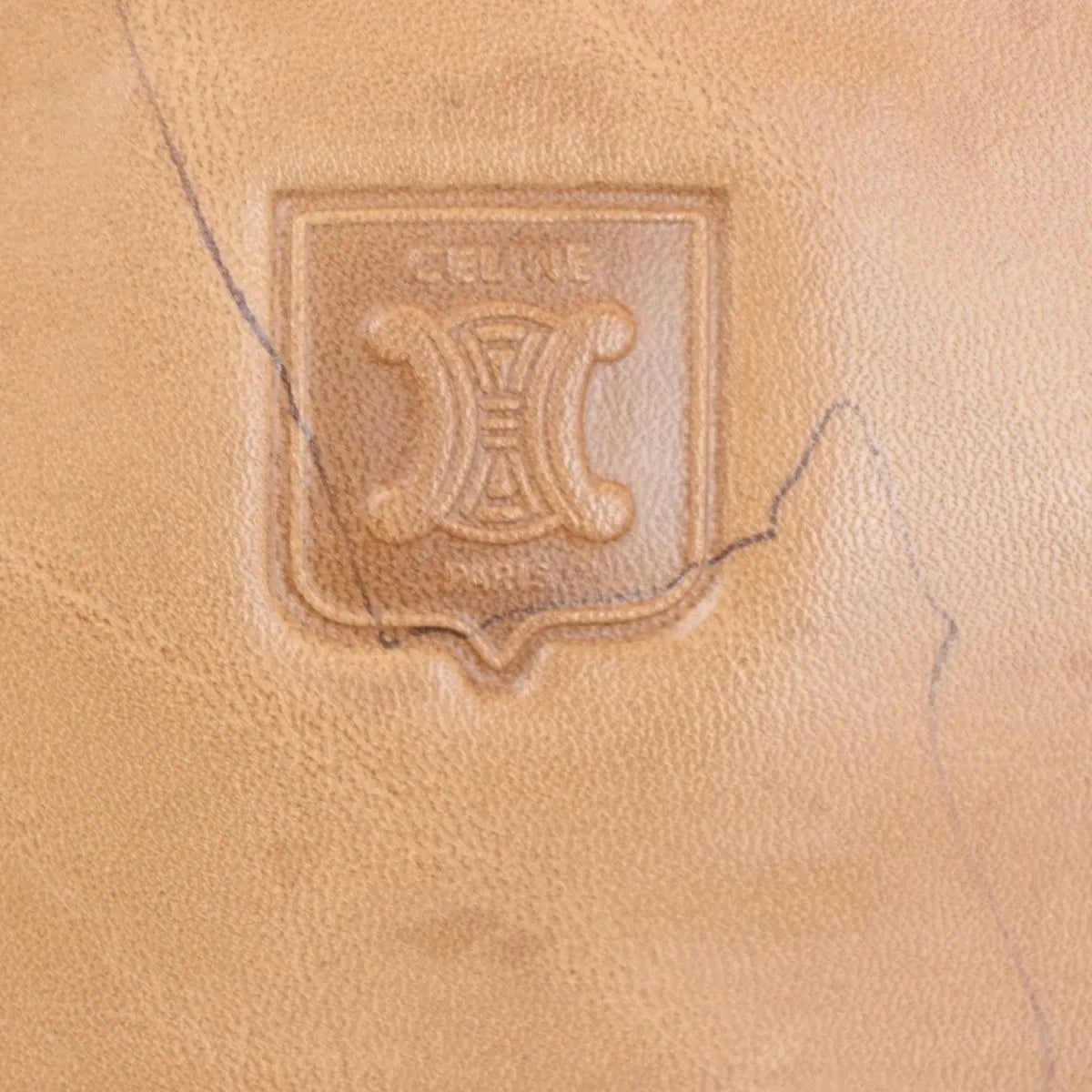 Celine Macadam Pochette Canvas And Leather Brown Canvas Clutche & Pouche Bag (Pre-Owned)