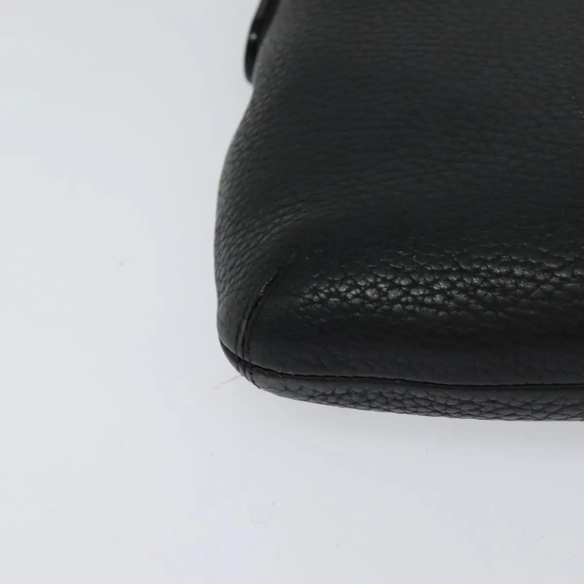 Loewe Vintage Leather Black Leather Shoulder Bag Bag (Pre-Owned)