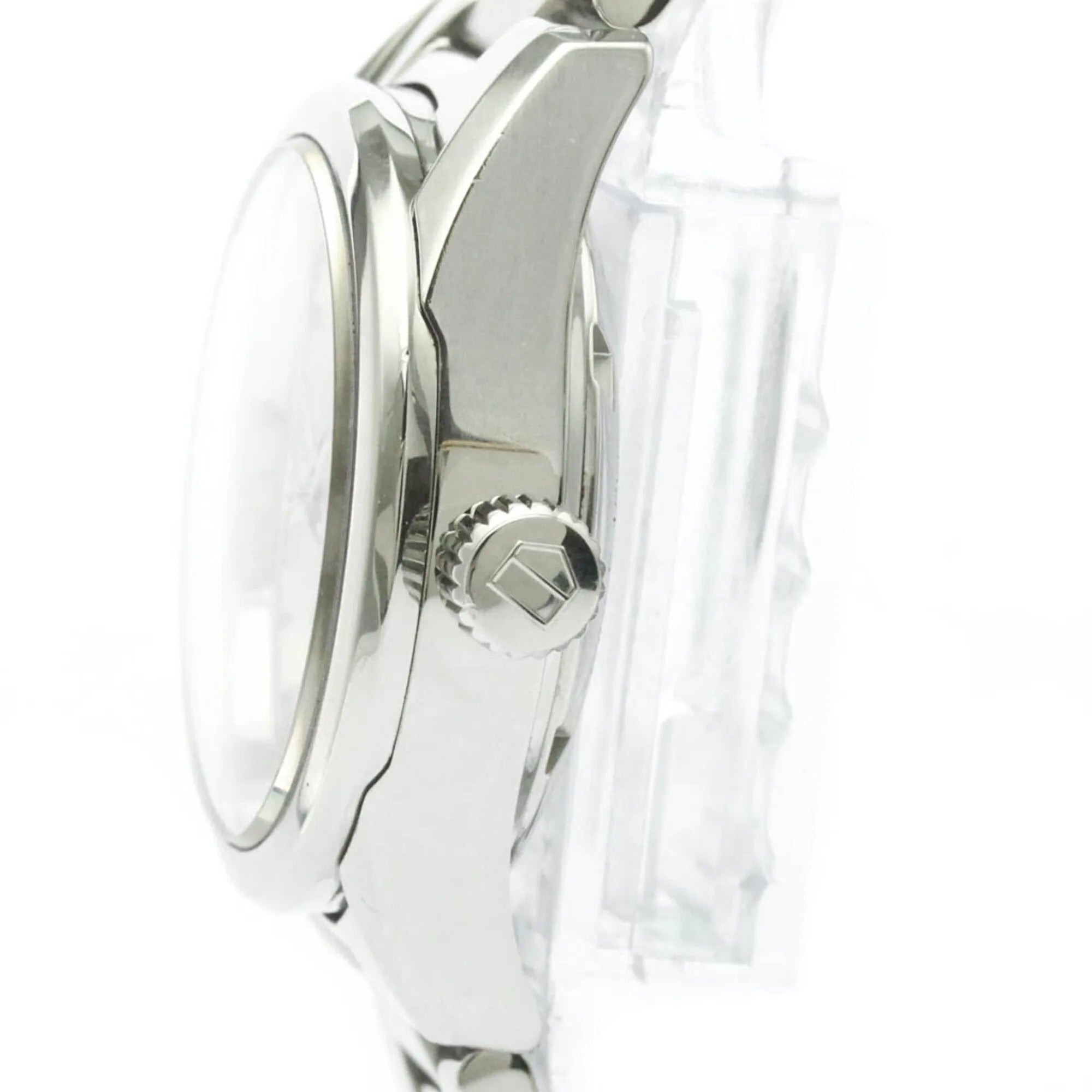 Tag Heuer Carrera Calibre 9 Automatic Stainless Steel With Mother Of Pearl And Diamond Markers Watch (Pre-Owned)