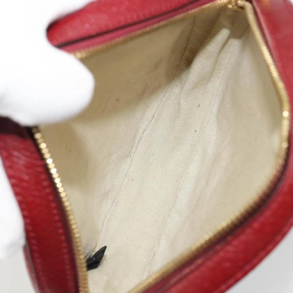Gucci Doraemon Round Printed Mini Gg Coated Canvas Beige Canvas Shoulder Bag Bag (Pre-Owned)