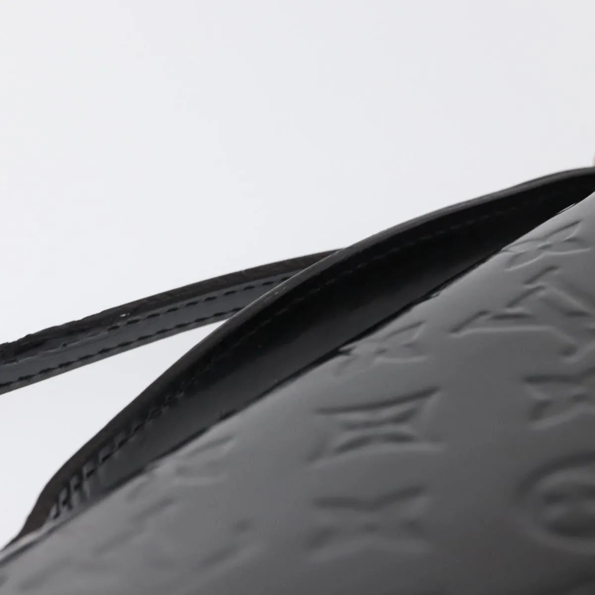Louis Vuitton Mirada Monogram Vernis Black Patent_Leather Handbag (Pre-Owned)