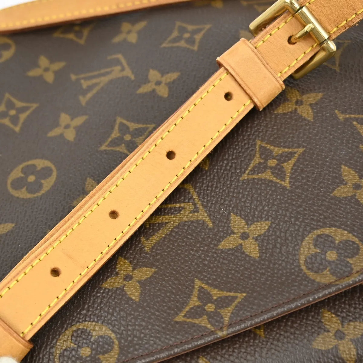 Louis Vuitton Musette Salsa Monogram Canvas Brown Canvas Shoulder Bag Bag (Pre-Owned)