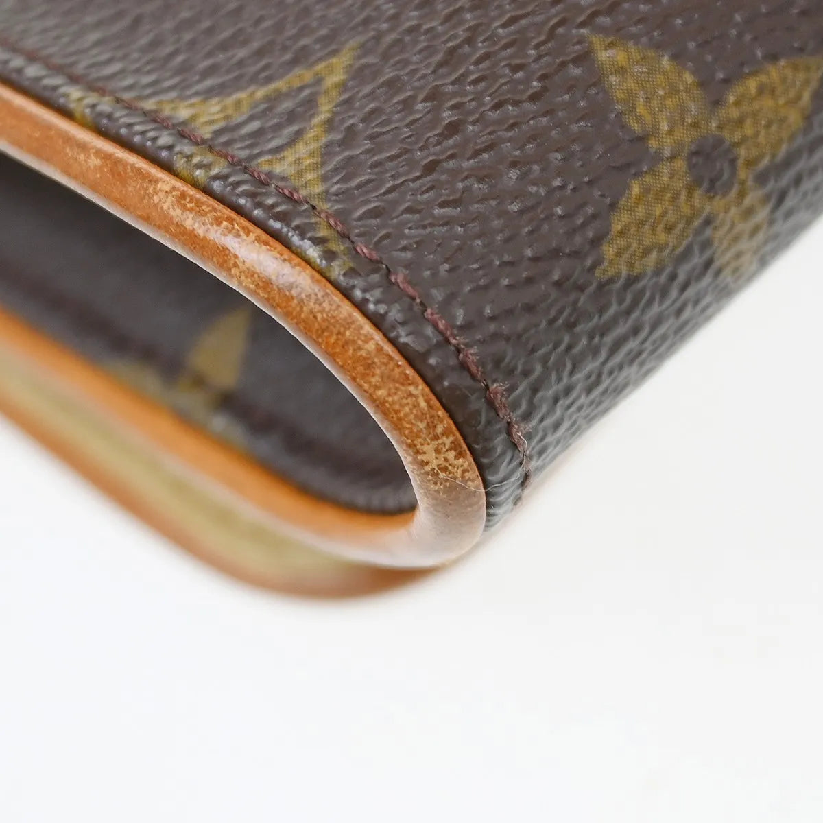 Louis Vuitton Twin Monogram Canvas Brown Canvas Clutche & Pouche Bag (Pre-Owned)
