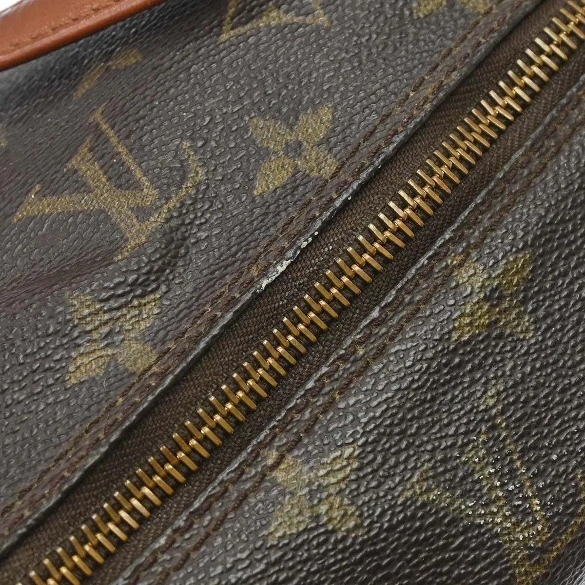 Louis Vuitton Papillon Monogram Canvas Brown Canvas Handbag (Pre-Owned)