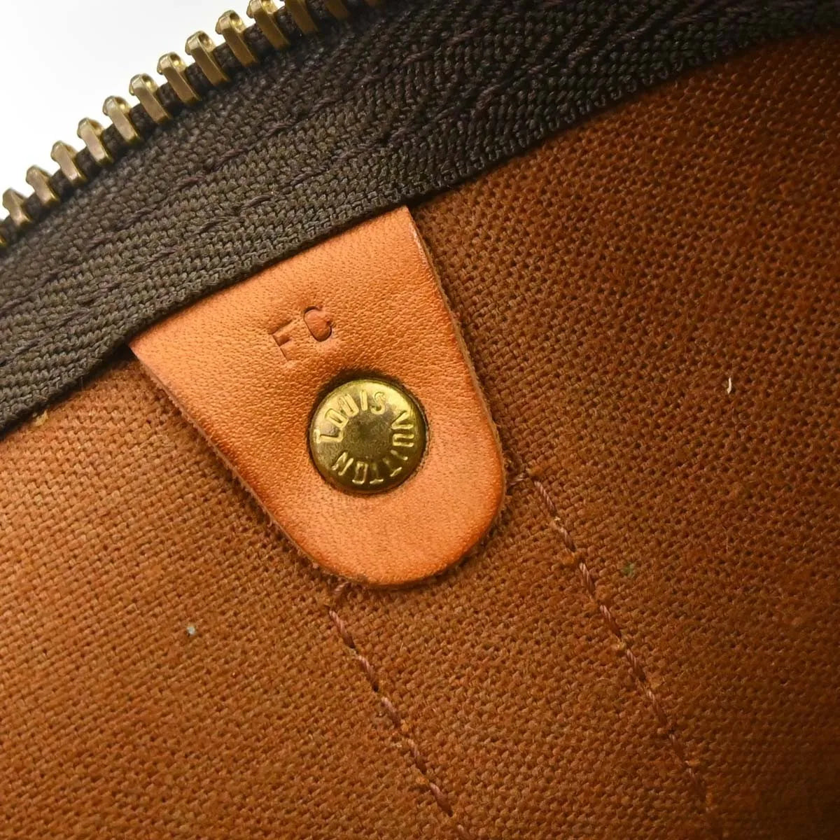 Louis Vuitton Keepall Monogram Canvas Brown Canvas Travel Bag Bag (Pre-Owned)