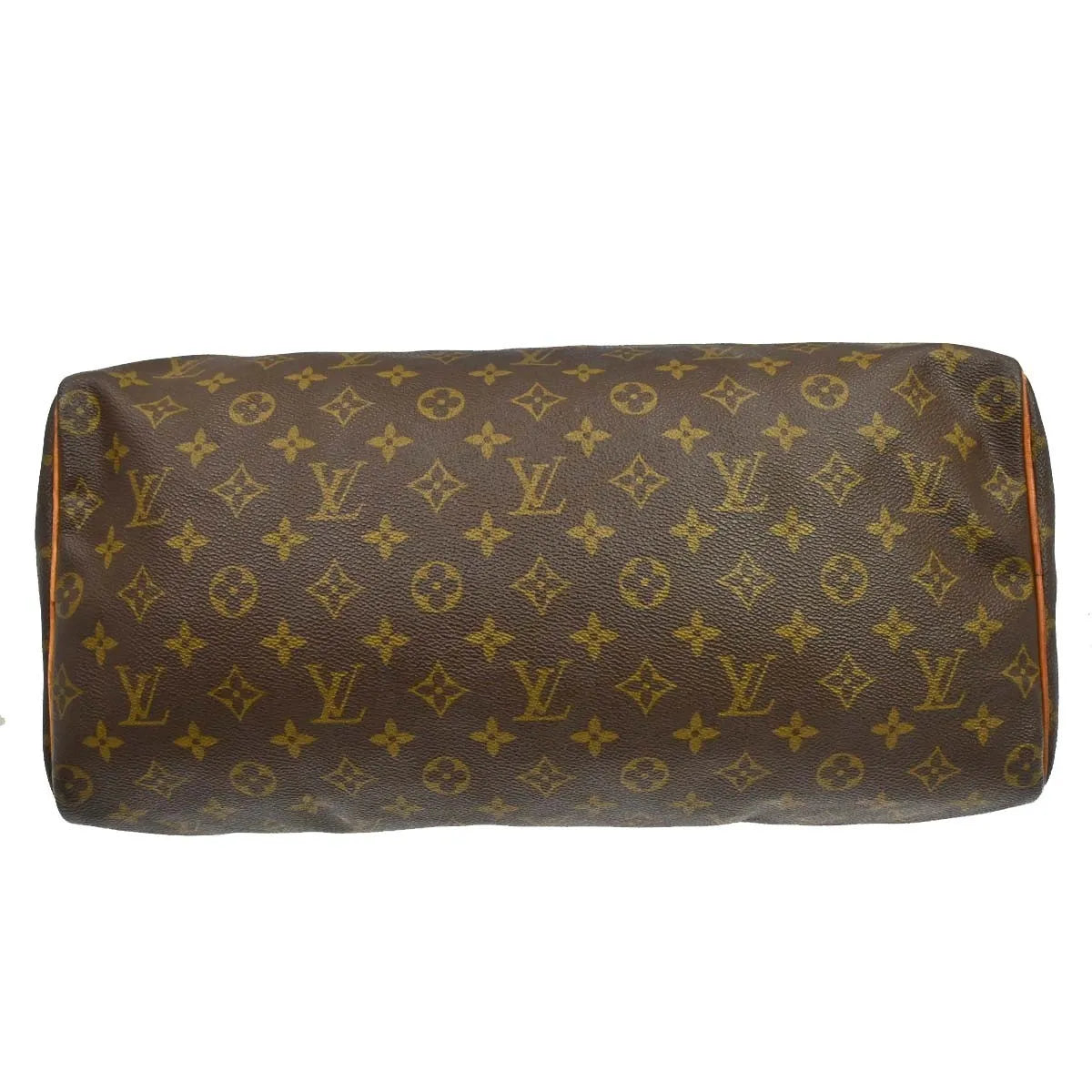 Louis Vuitton Speedy Handbag Monogram Canvas Brown Canvas Handbag (Pre-Owned)