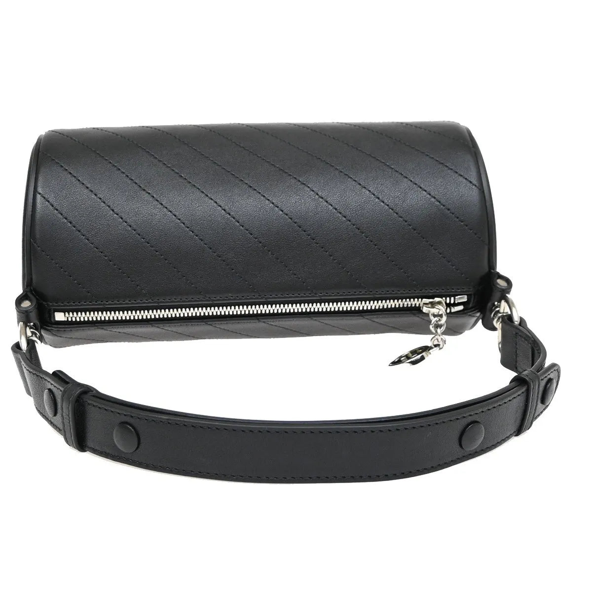 Gucci Blondie Interlocking Gg Leather Black Leather Bag (Pre-Owned)
