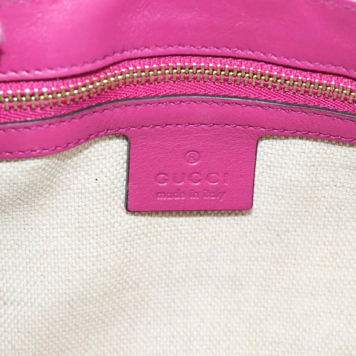 Gucci Soho Chain Patent Pink Patent_Leather Shoulder Bag Bag (Pre-Owned)
