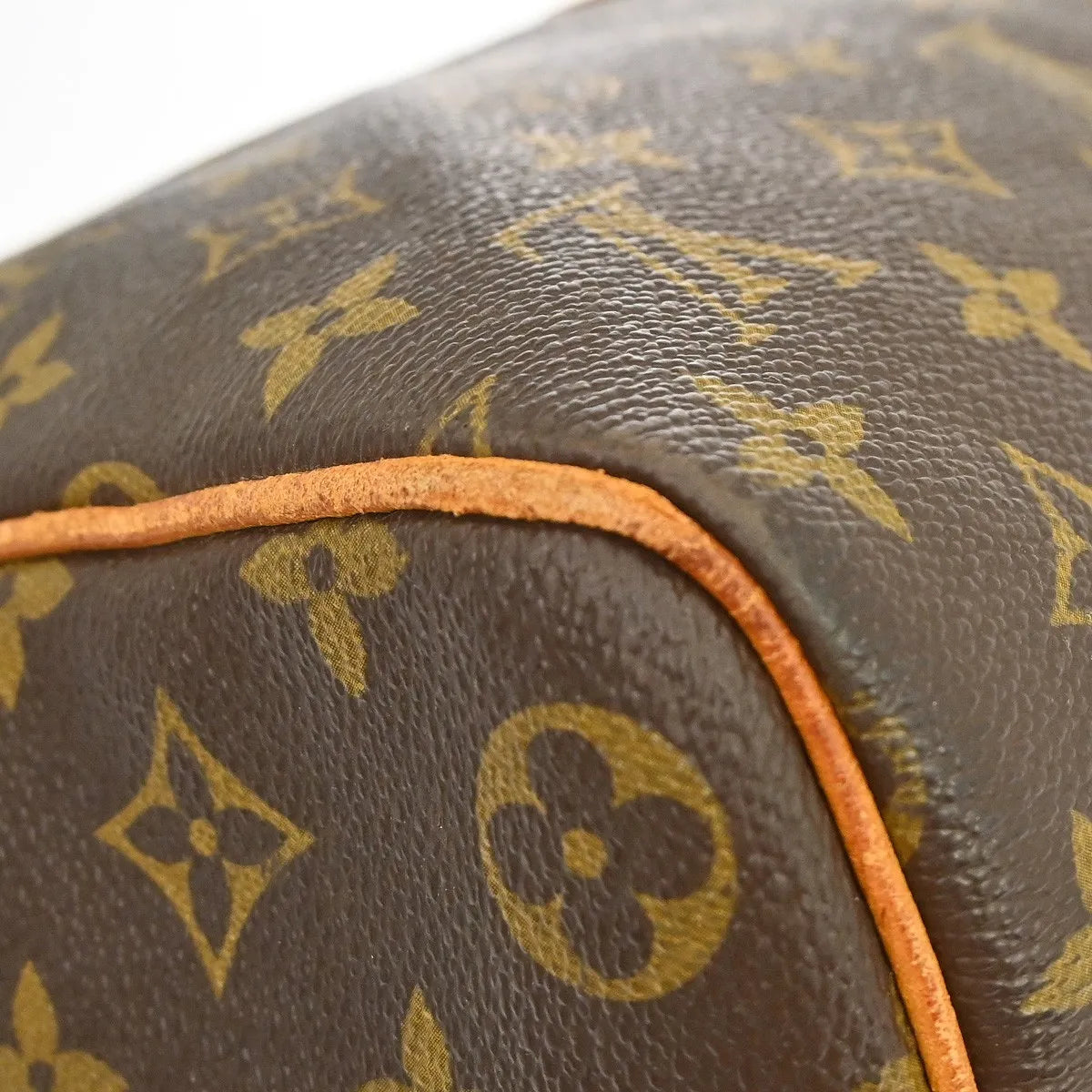 Louis Vuitton Keepall Monogram Canvas Brown Canvas Travel Bag Bag (Pre-Owned)