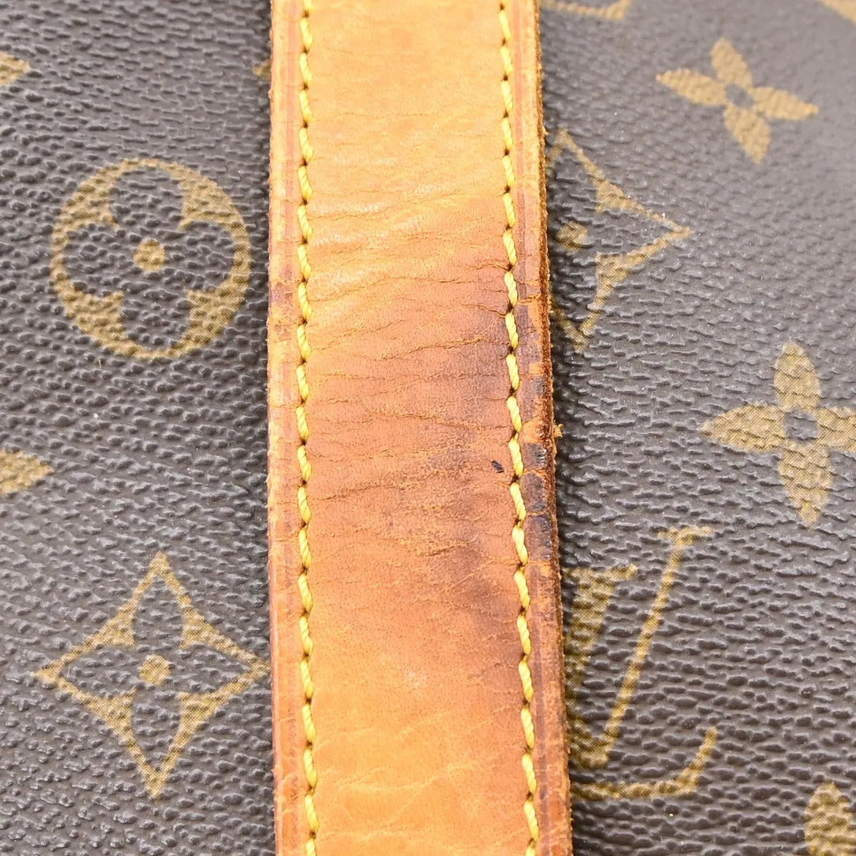 Louis Vuitton Saumur Monogram Canvas Brown Canvas Shoulder Bag Bag (Pre-Owned)