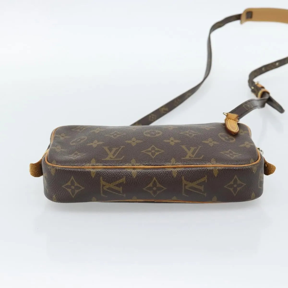 Louis Vuitton Pochette Marly Bandouliere Monogram Canvas Brown Canvas Clutche & Pouche Bag (Pre-Owned)