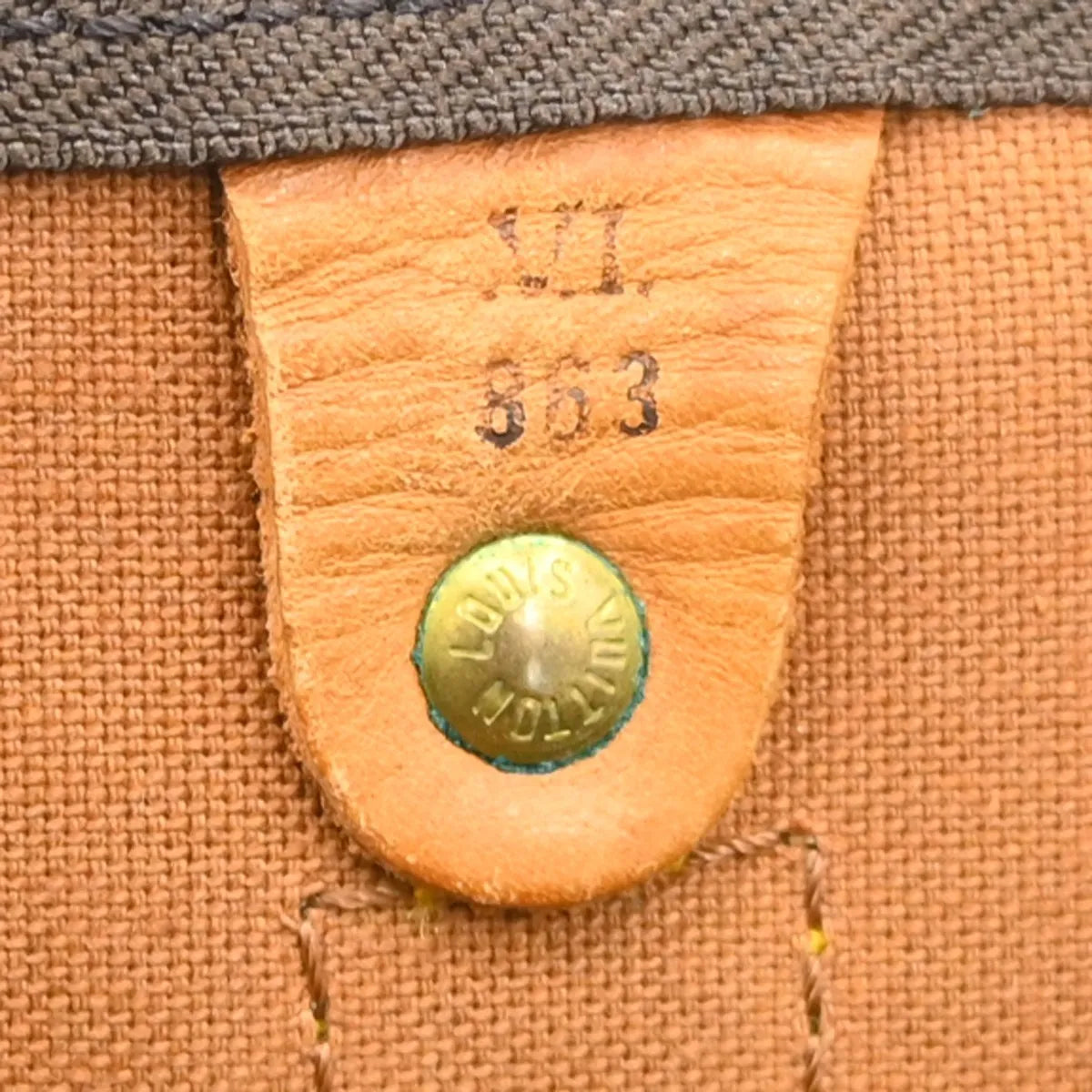 Louis Vuitton Keepall Bag Monogram Canvas Brown Canvas Travel Bag Bag (Pre-Owned)