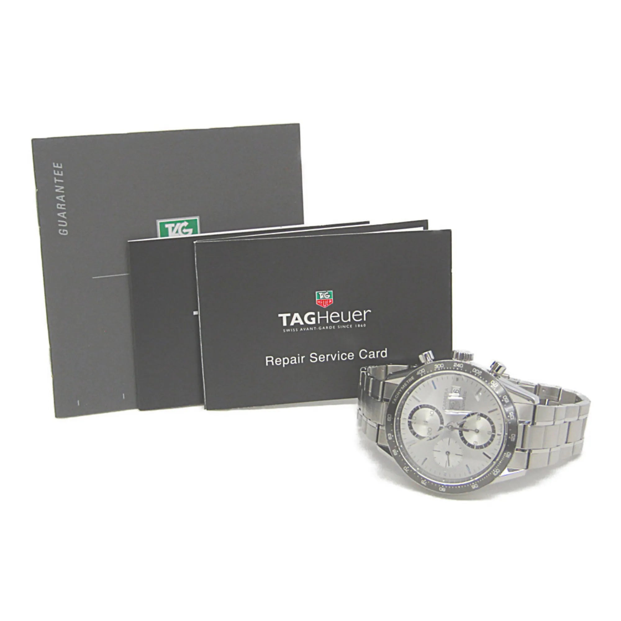 Tag Heuer Carrera Calibre 16 Chronograph Automatic Stainless Steel Watch (Pre-Owned)