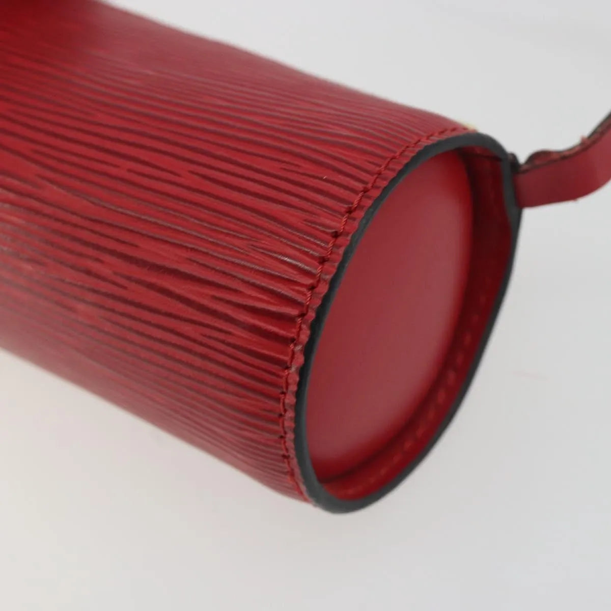 Louis Vuitton Soufflot Pochette Epi Leather Red Leather Clutche & Pouche Bag (Pre-Owned)