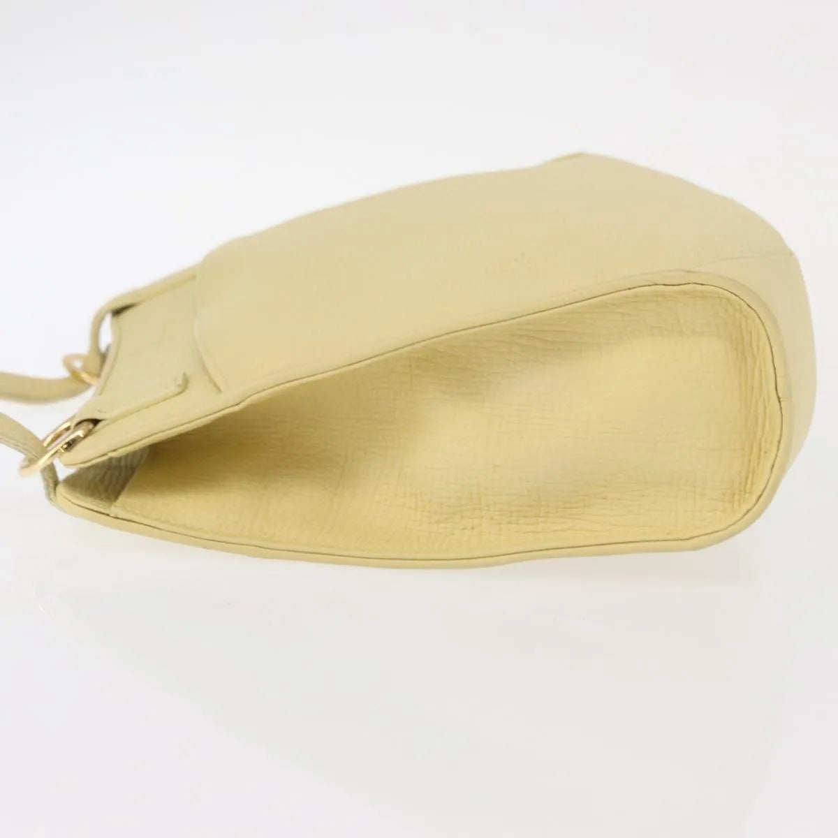 Loewe Vintage Leather Yellow Leather Shoulder Bag Bag (Pre-Owned)