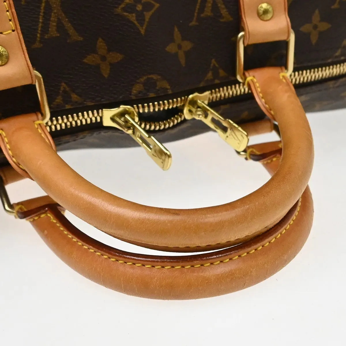 Louis Vuitton Keepall Monogram Canvas Brown Canvas Travel Bag Bag (Pre-Owned)