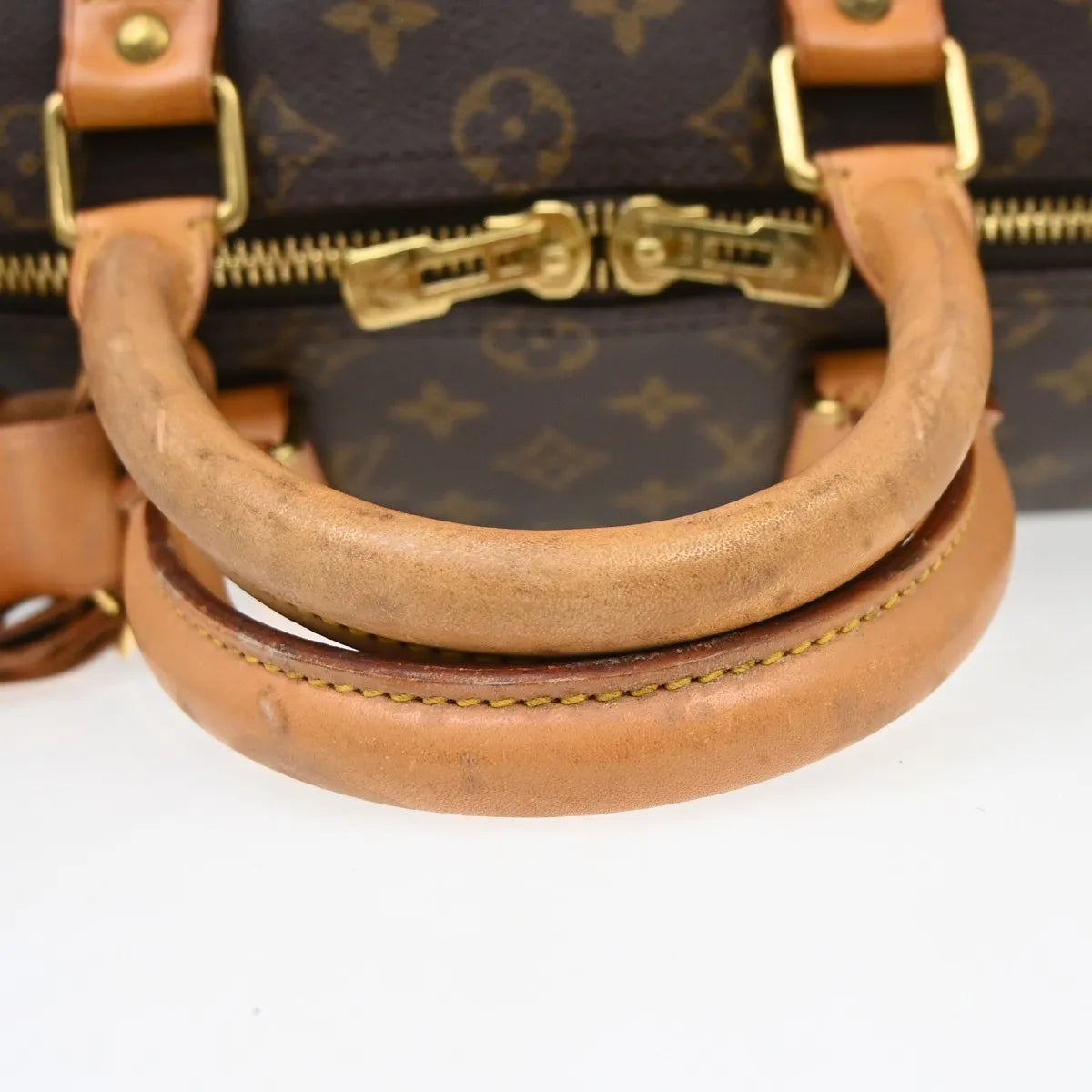 Louis Vuitton Keepall Monogram Brown Canvas Travel Bag Bag (Pre-Owned)