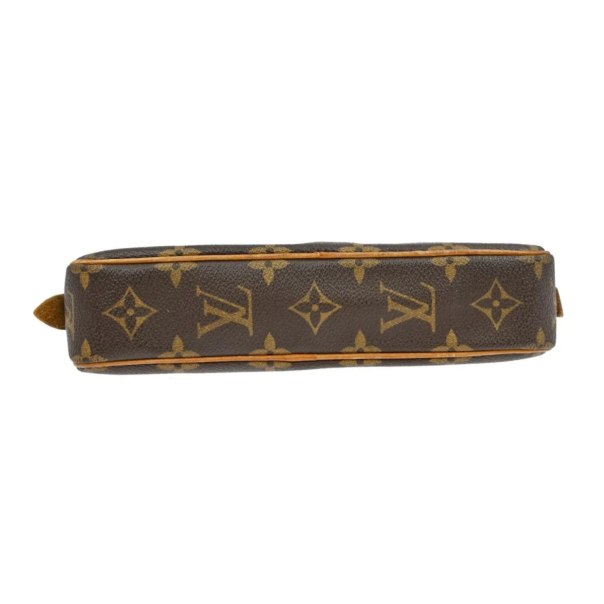 Louis Vuitton Pochette Marly Bandouliere Monogram Canvas Brown Canvas Shoulder Bag Bag (Pre-Owned)