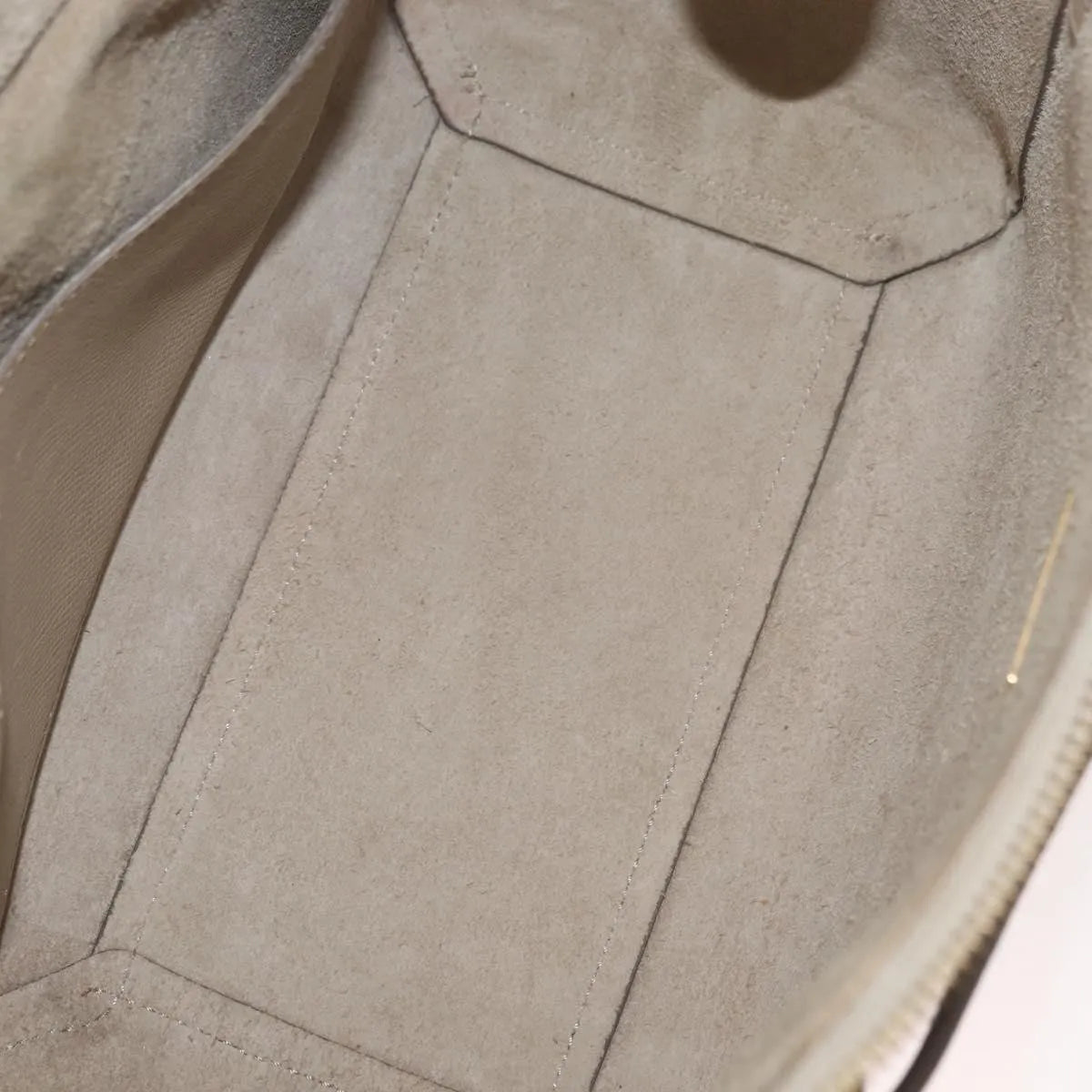 Celine Belt Calfskin Beige Leather Handbag (Pre-Owned)