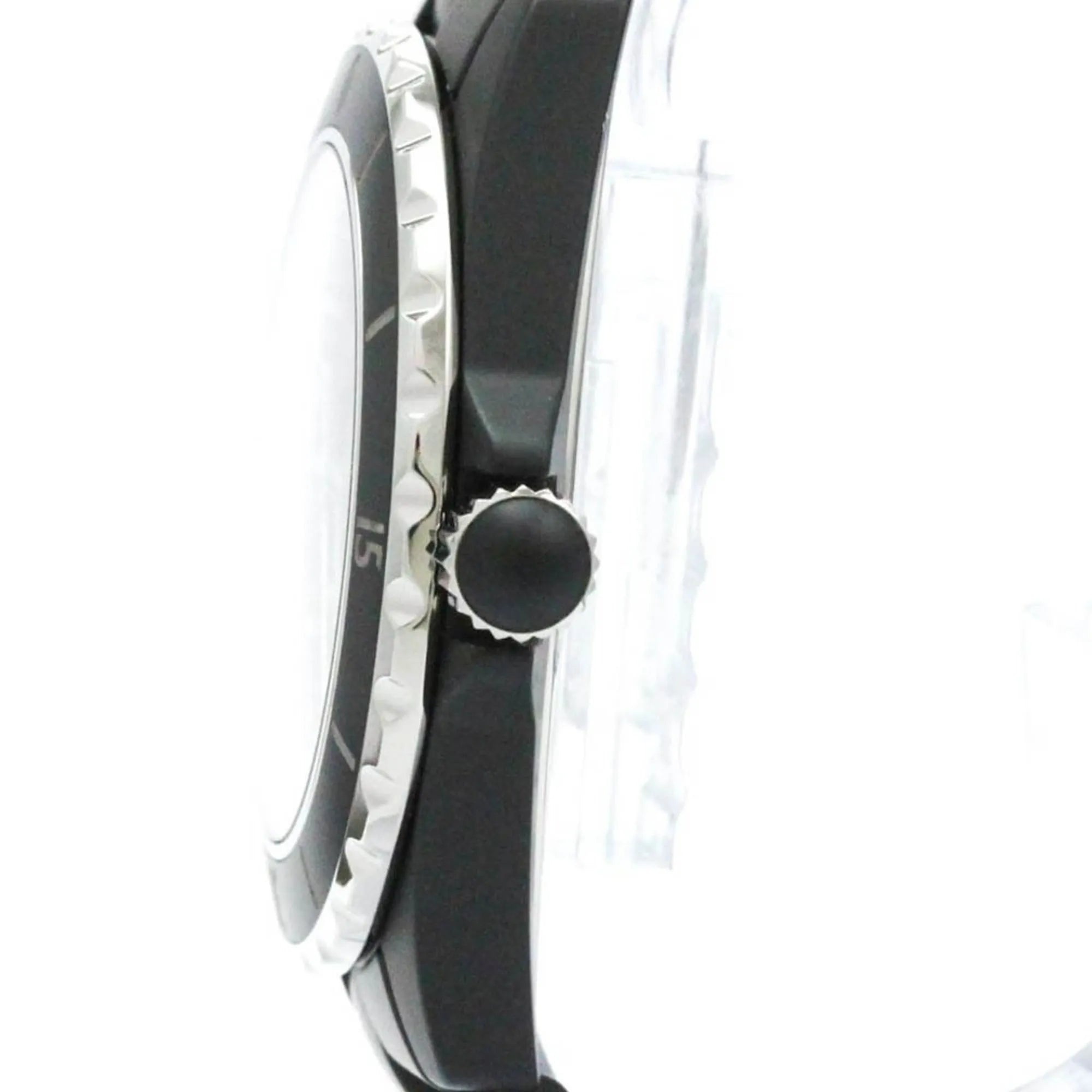 Chanel J12 Automatic Ceramic And Stainless Steel Watch (Pre-Owned)