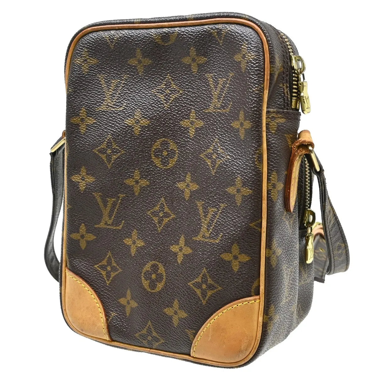 Louis Vuitton Amazone Monogram Canvas Brown Canvas Shoulder Bag Bag (Pre-Owned)