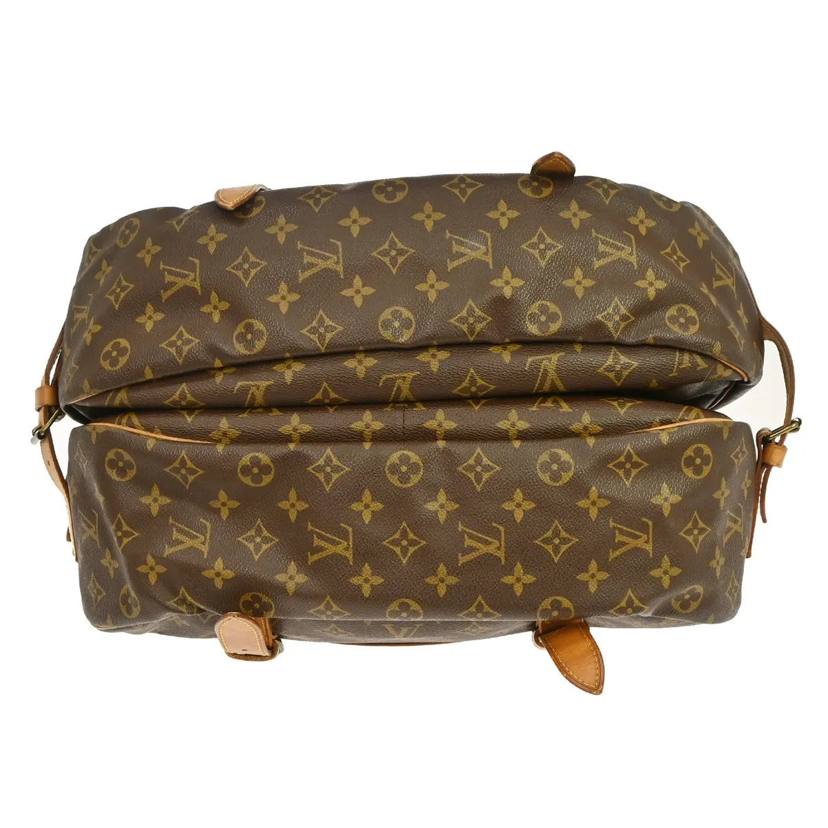 Louis Vuitton Saumur Monogram Canvas Brown Canvas Shoulder Bag Bag (Pre-Owned)