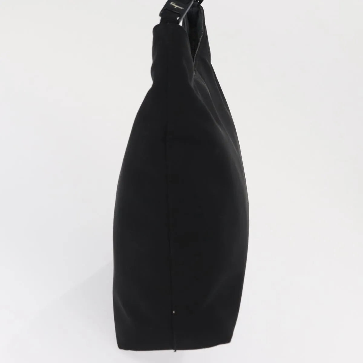 Salvatore Ferragamo Vala Nylon Black Nylon Shoulder Bag Bag (Pre-Owned)