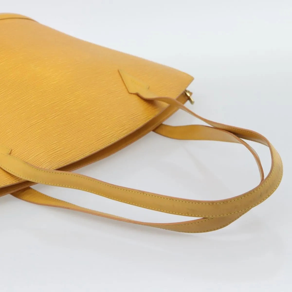 Louis Vuitton Saint Jacques Epi Yellow Leather Shoulder Bag Bag (Pre-Owned)