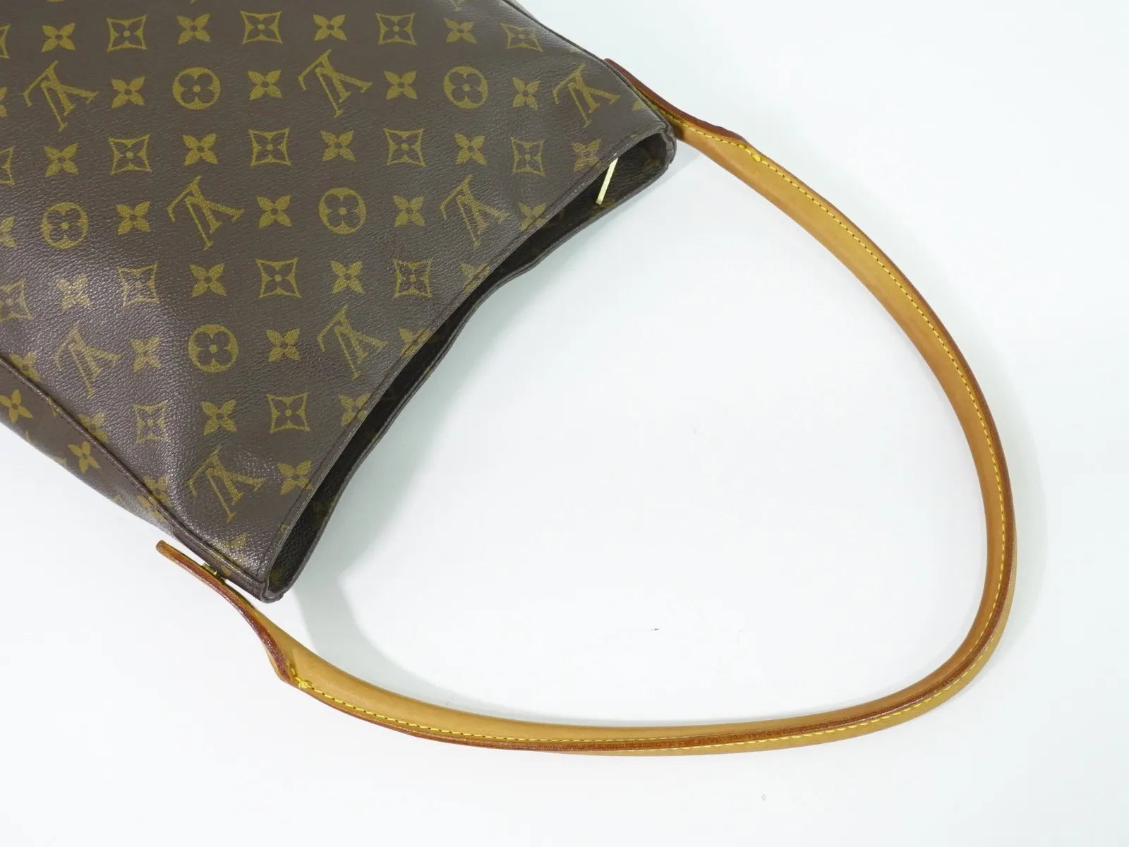 Louis Vuitton Monogram Looping Monogram Canvas Brown Canvas Shoulder Bag Bag (Pre-Owned)