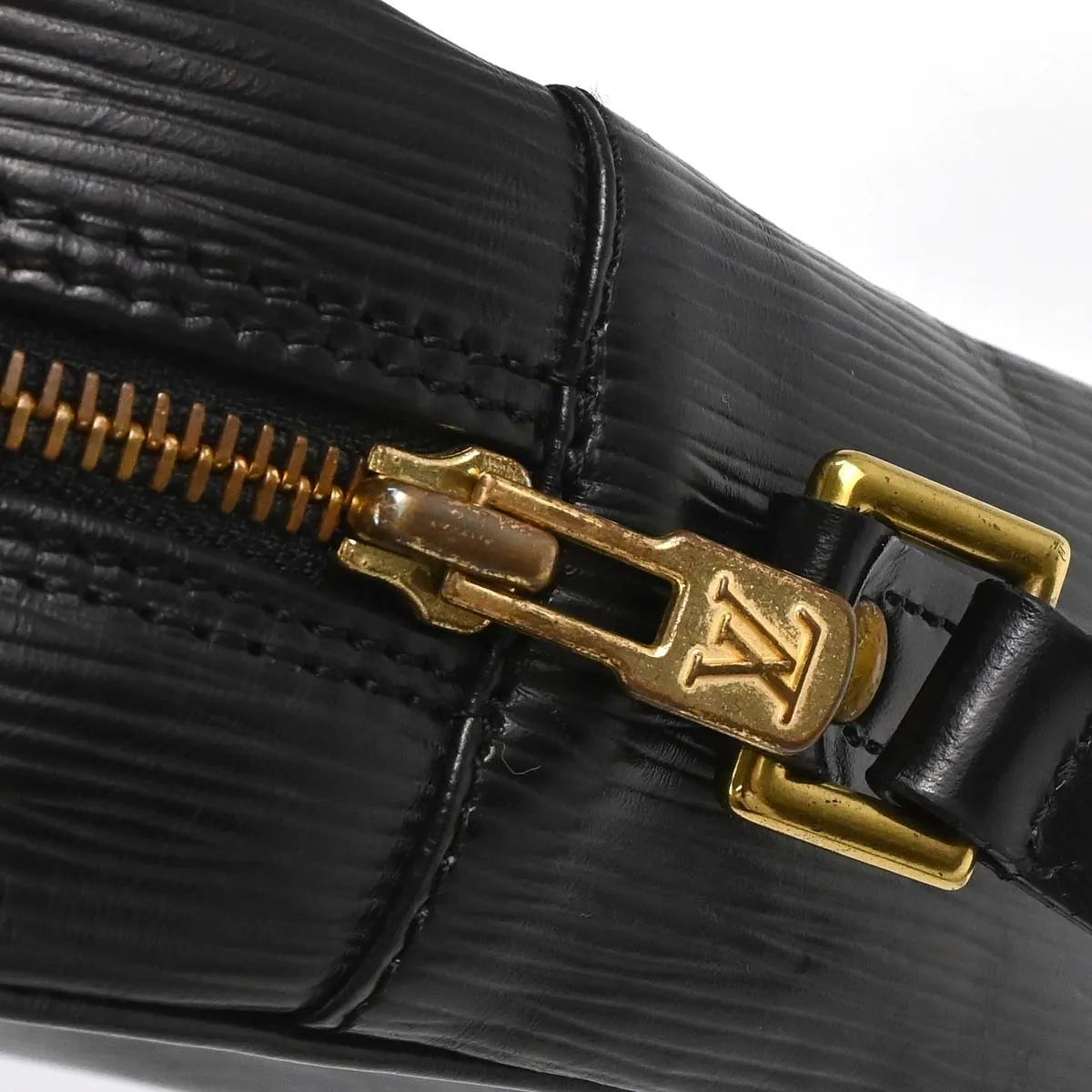 Louis Vuitton Trocadéro Epi Black Leather Shoulder Bag Bag (Pre-Owned)