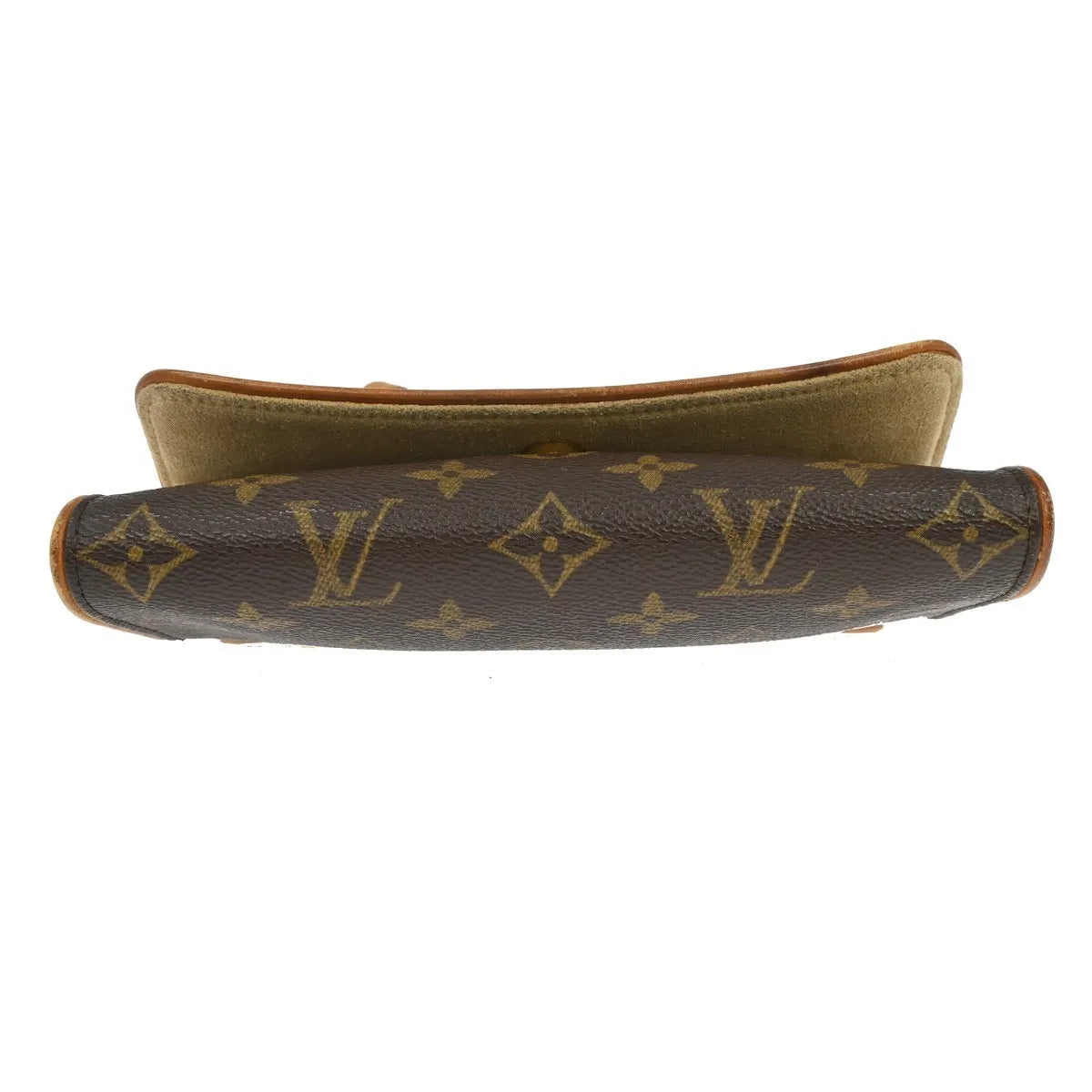 Louis Vuitton Twin Monogram Canvas Brown Canvas Clutche & Pouche Bag (Pre-Owned)