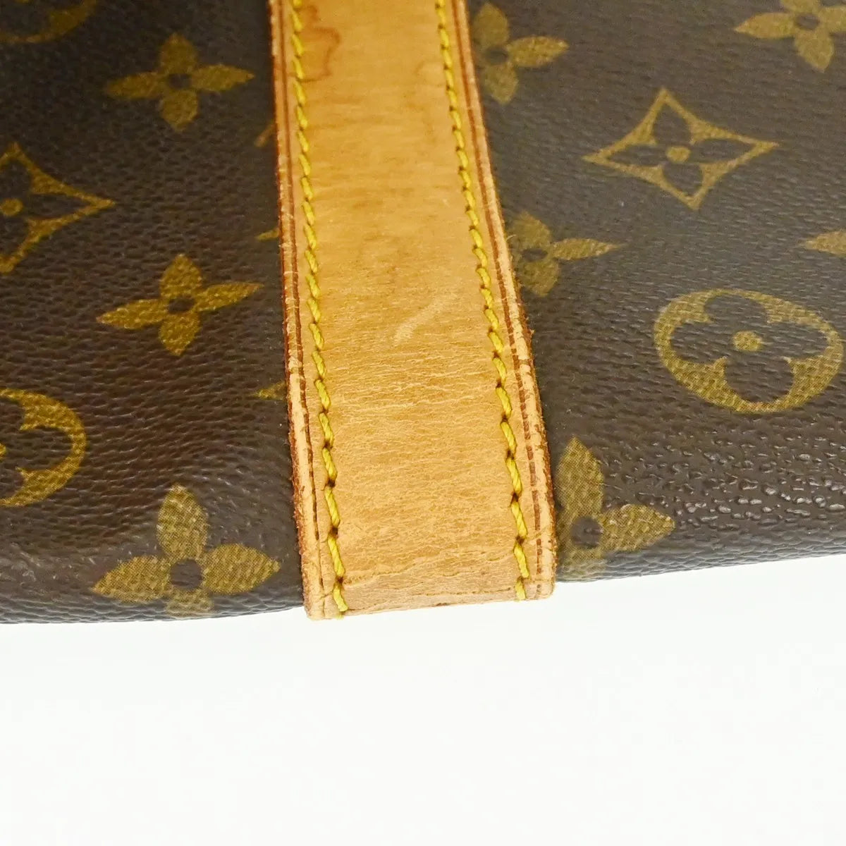 Louis Vuitton Keepall Monogram Canvas Brown Canvas Travel Bag Bag (Pre-Owned)