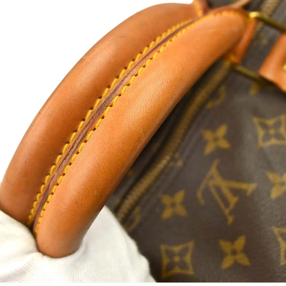 Louis Vuitton Keepall Monogram Canvas Brown Canvas Travel Bag Bag (Pre-Owned)