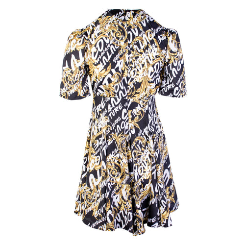 Versace Jeans Baroque Printed Polyester Women's Dress