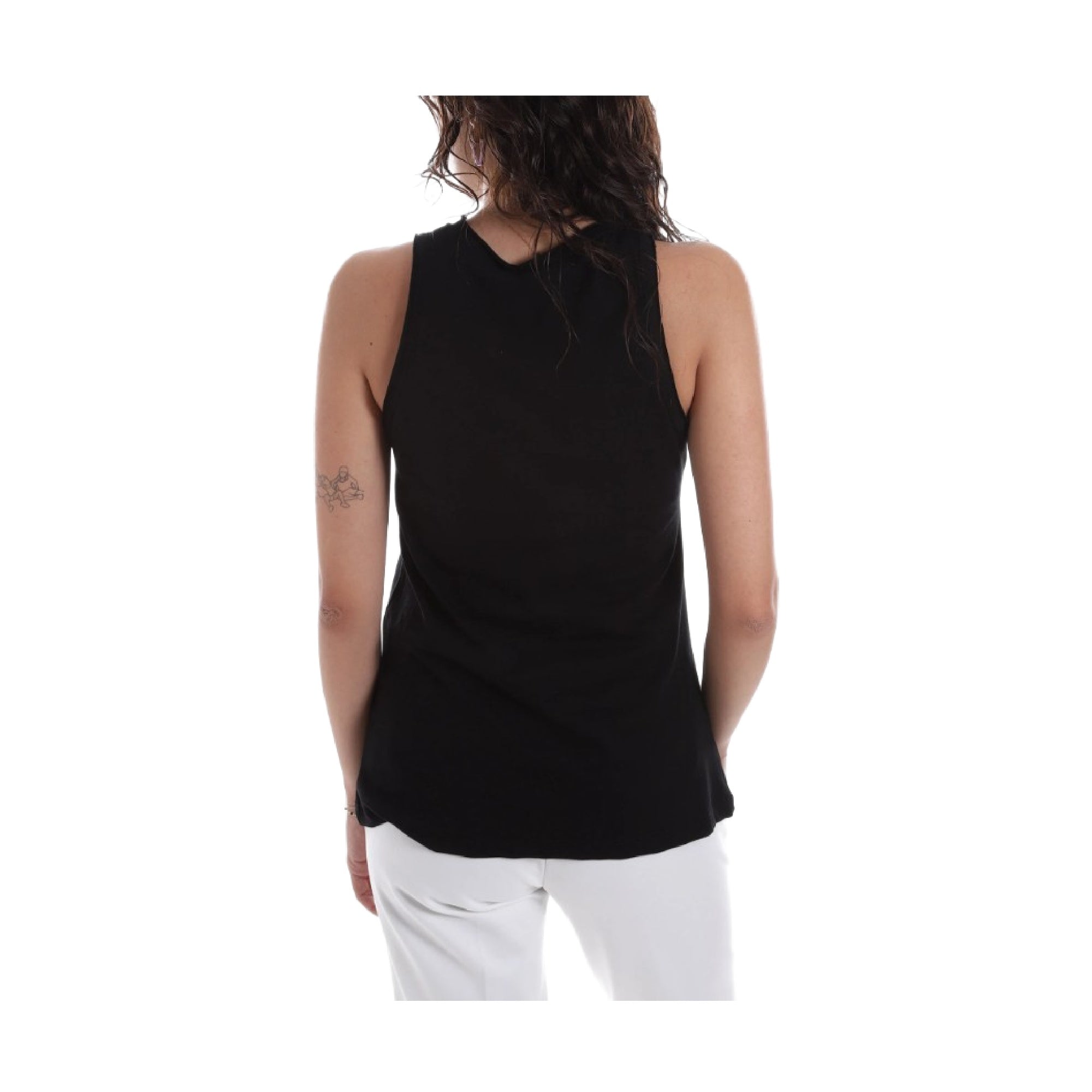 Yes Zee Studded Cotton Tank Top