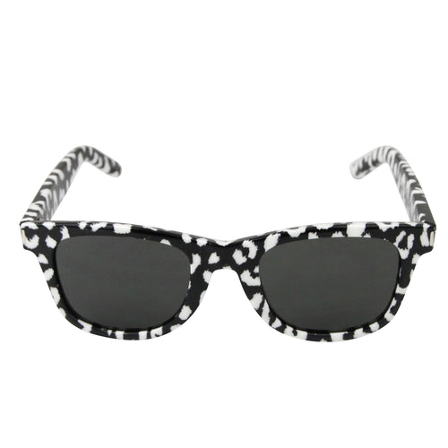 Saint Laurent Unisex White / Black Cheetah Print Sunglasses SL 51 Prints 447676 1098